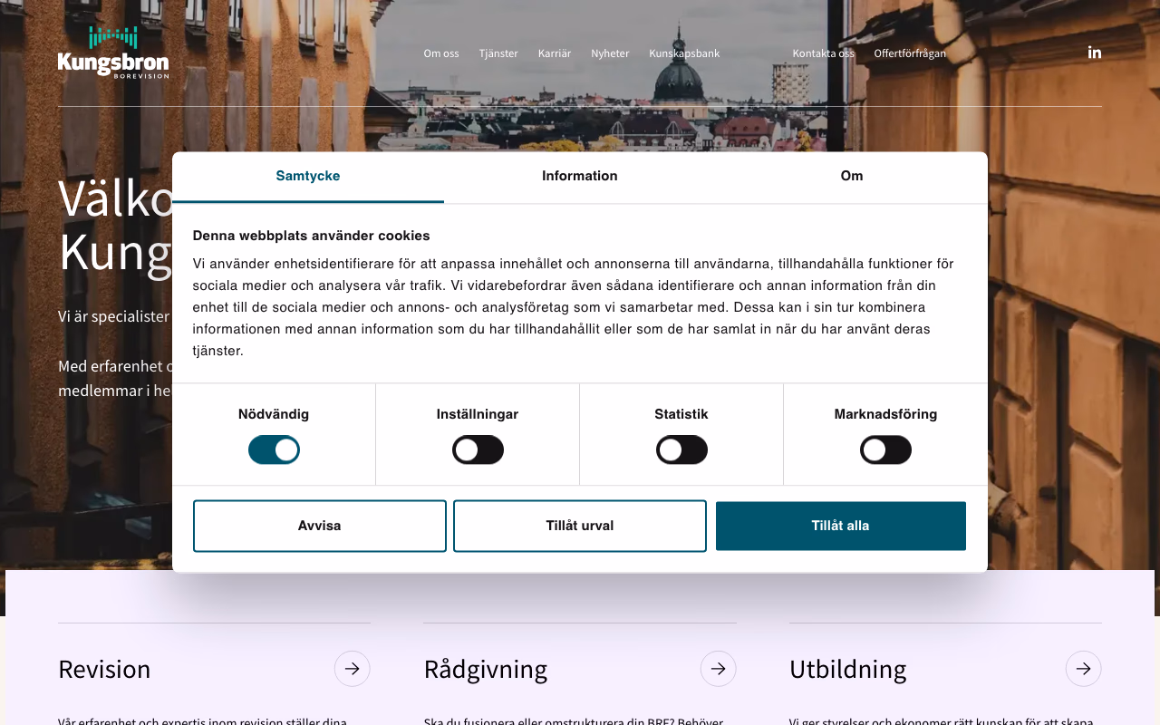 Kungsbron homepage