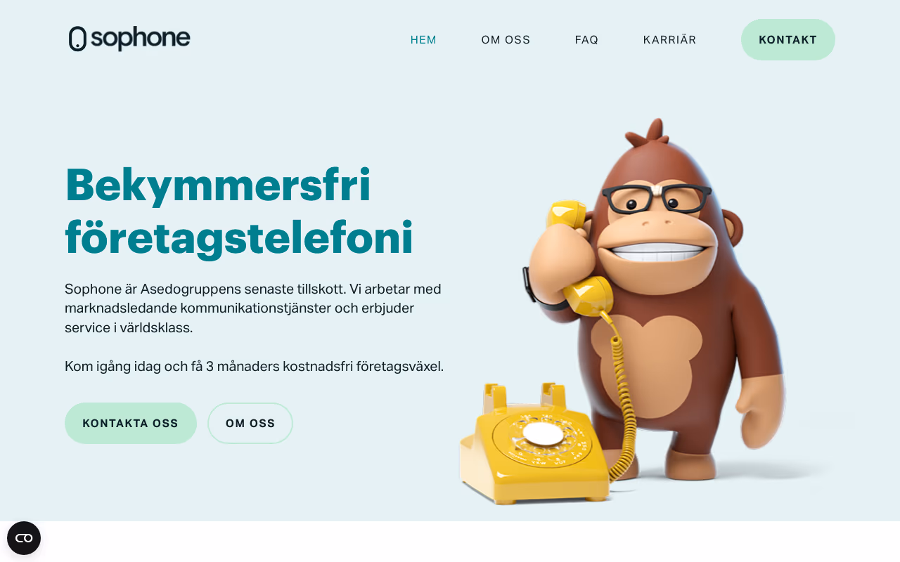 Sophone website